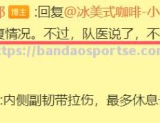 半岛体育-疑似伤病传闻，球队将对此作出回应